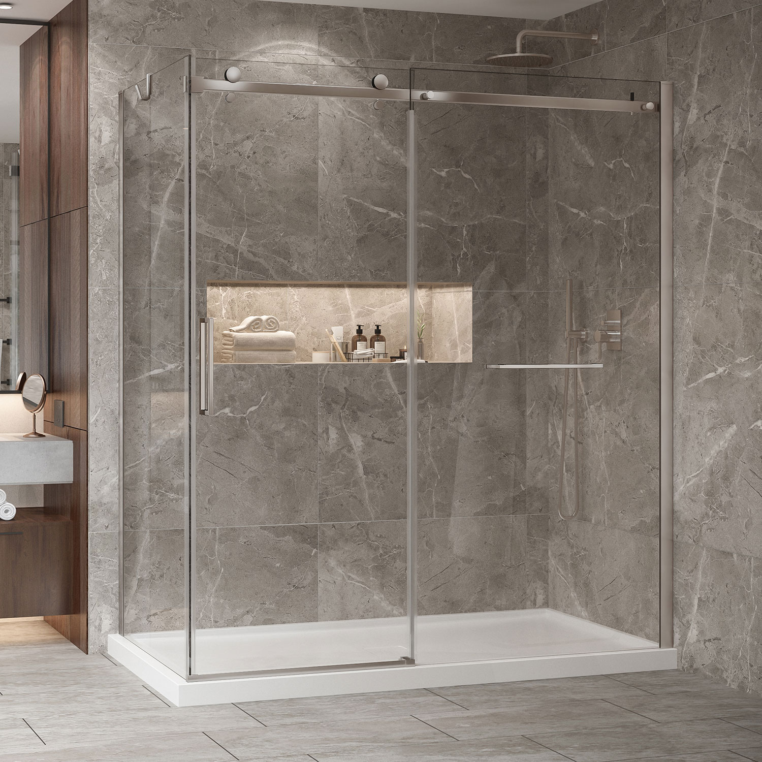 ꪔ̤̮  Shower door 72